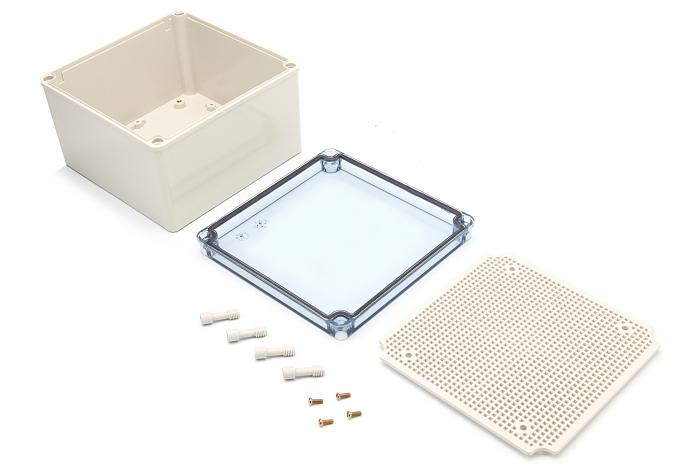 Junction Box With Mounting Plate ABS Plastic DIY Electrical